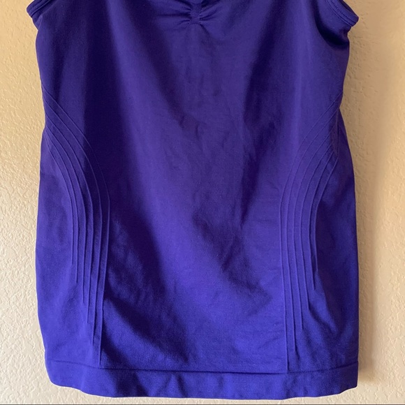 GapFit Purple Seamless Double Strapped Brami - Small - Picture 6 of 6
